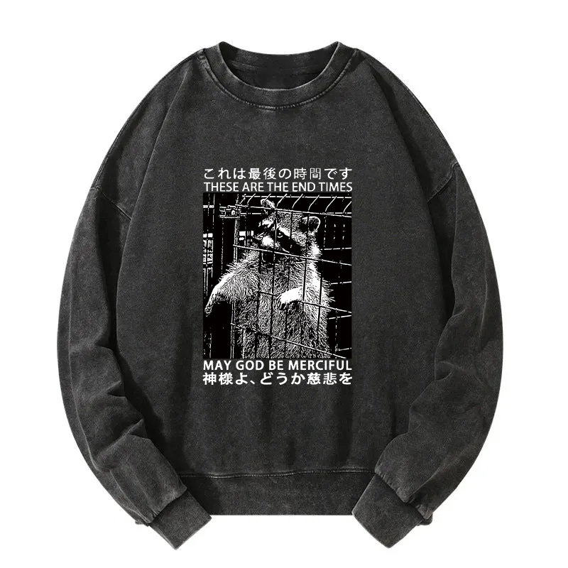 May God Be Merciful Washed Sweatshirt