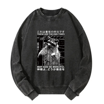 May God Be Merciful Washed Sweatshirt