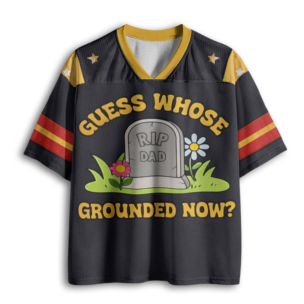 Baddiecat Guess Whose Grounded Now Mesh Jersey