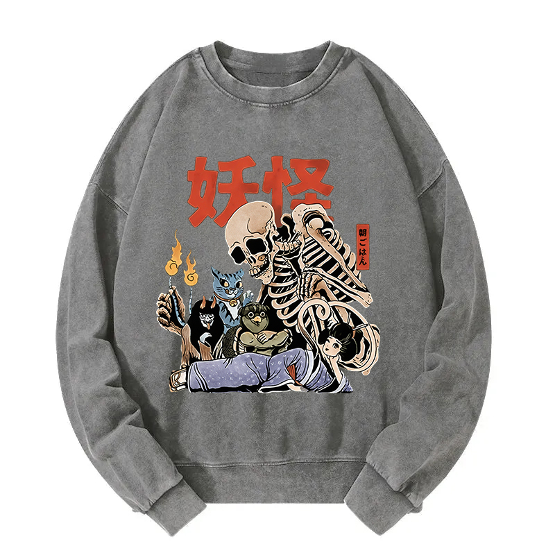 The Yokai Club Washed Sweatshirt