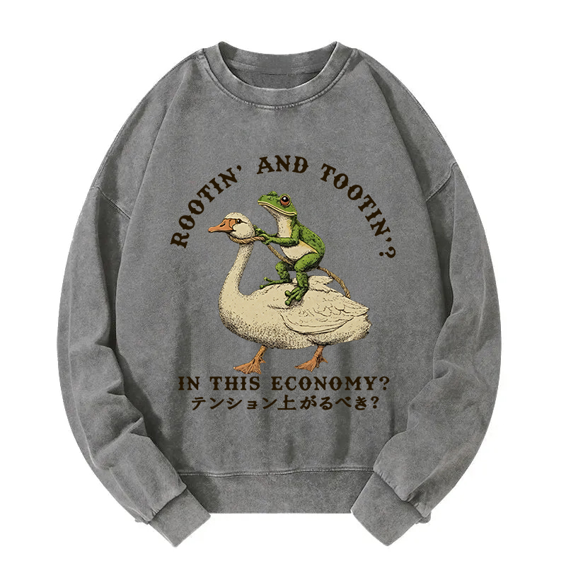 Should I Be Excited Washed Sweatshirt
