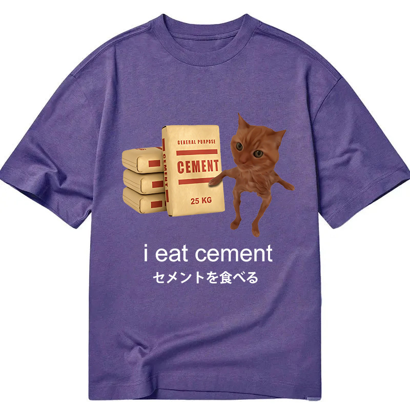 I Eat Cement Meme Classic T-Shirt