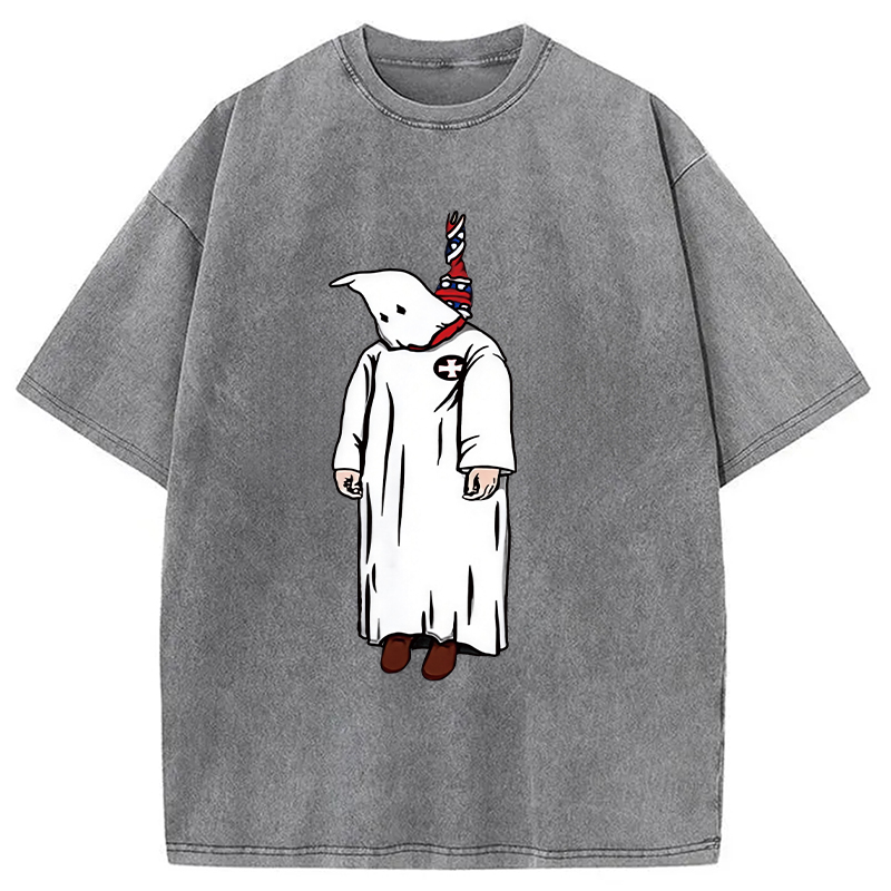 Kill The Klan Funny Washed T-Shirt