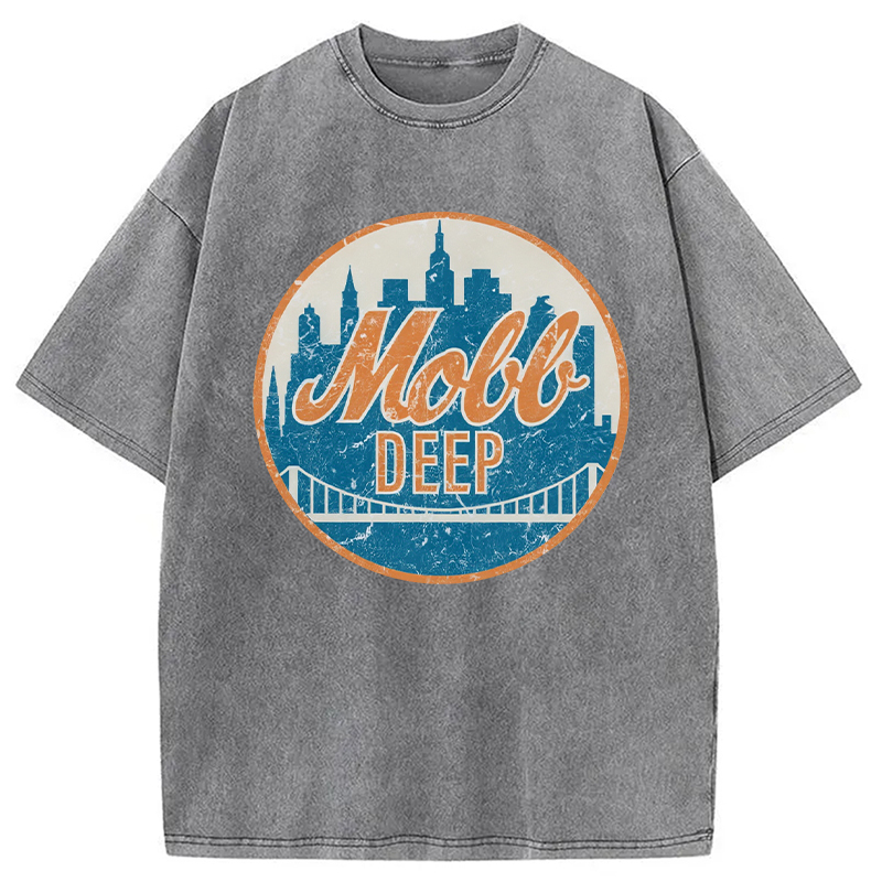 Mobb Deep Queens New York Vintage Washed T-Shirt