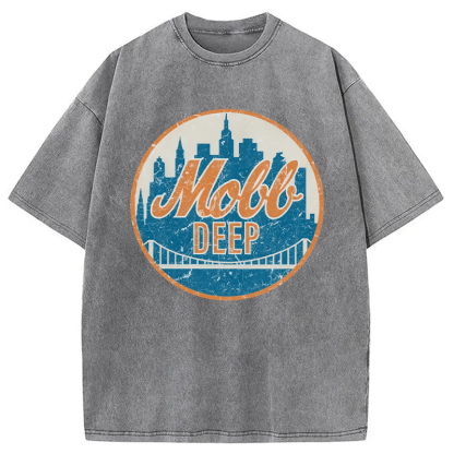 Mobb Deep Queens New York Vintage Washed T-Shirt