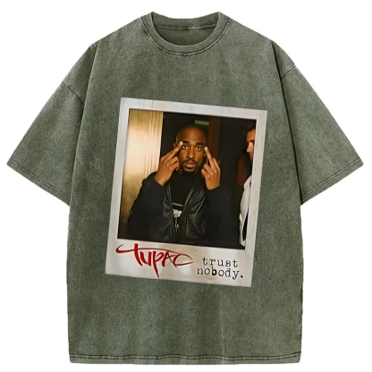 TUPAC SHAKUR Trust Nobody Washed T-Shirt