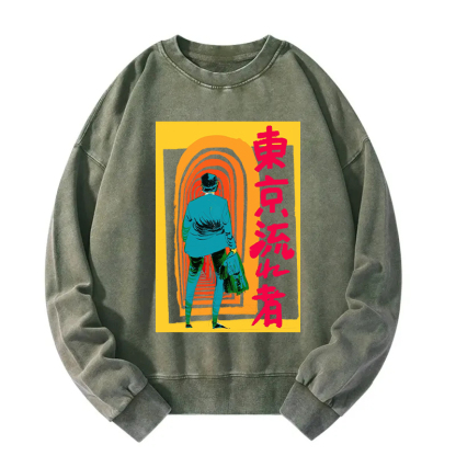 Tokyo Drifter Washed Sweatshirt