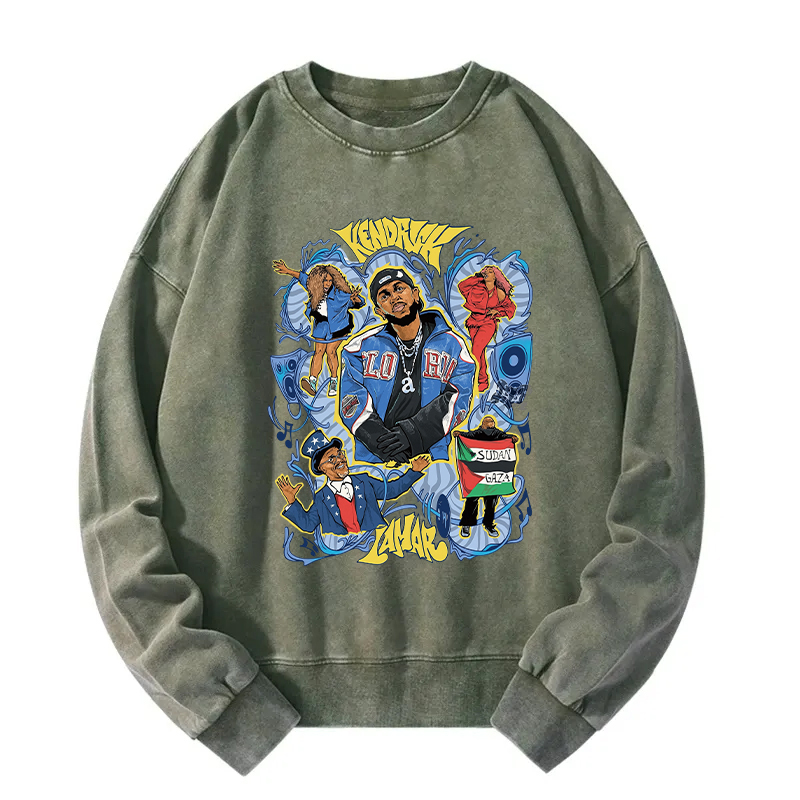 The Biggest Boss Washed Sweatshirt