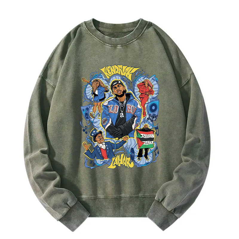 The Biggest Boss Washed Sweatshirt