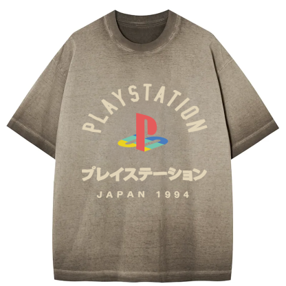 PlayStation Japan Gradient Washed T-Shirt