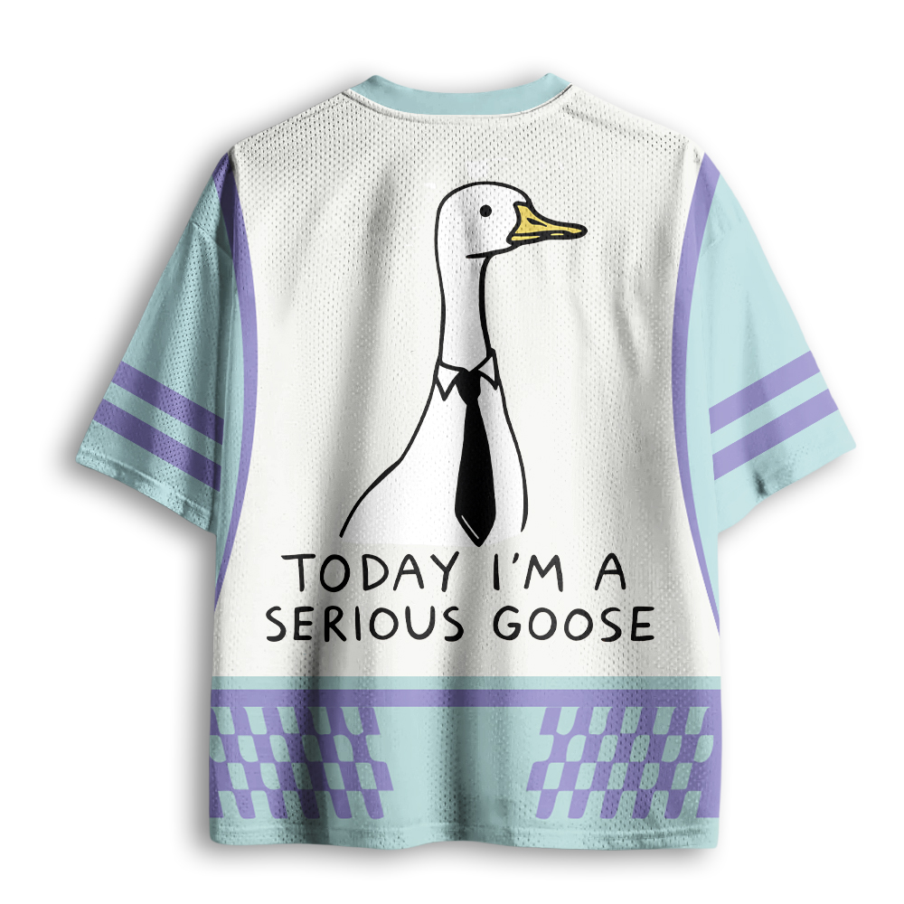 Baddiecat Serious Goose Mesh Jersey