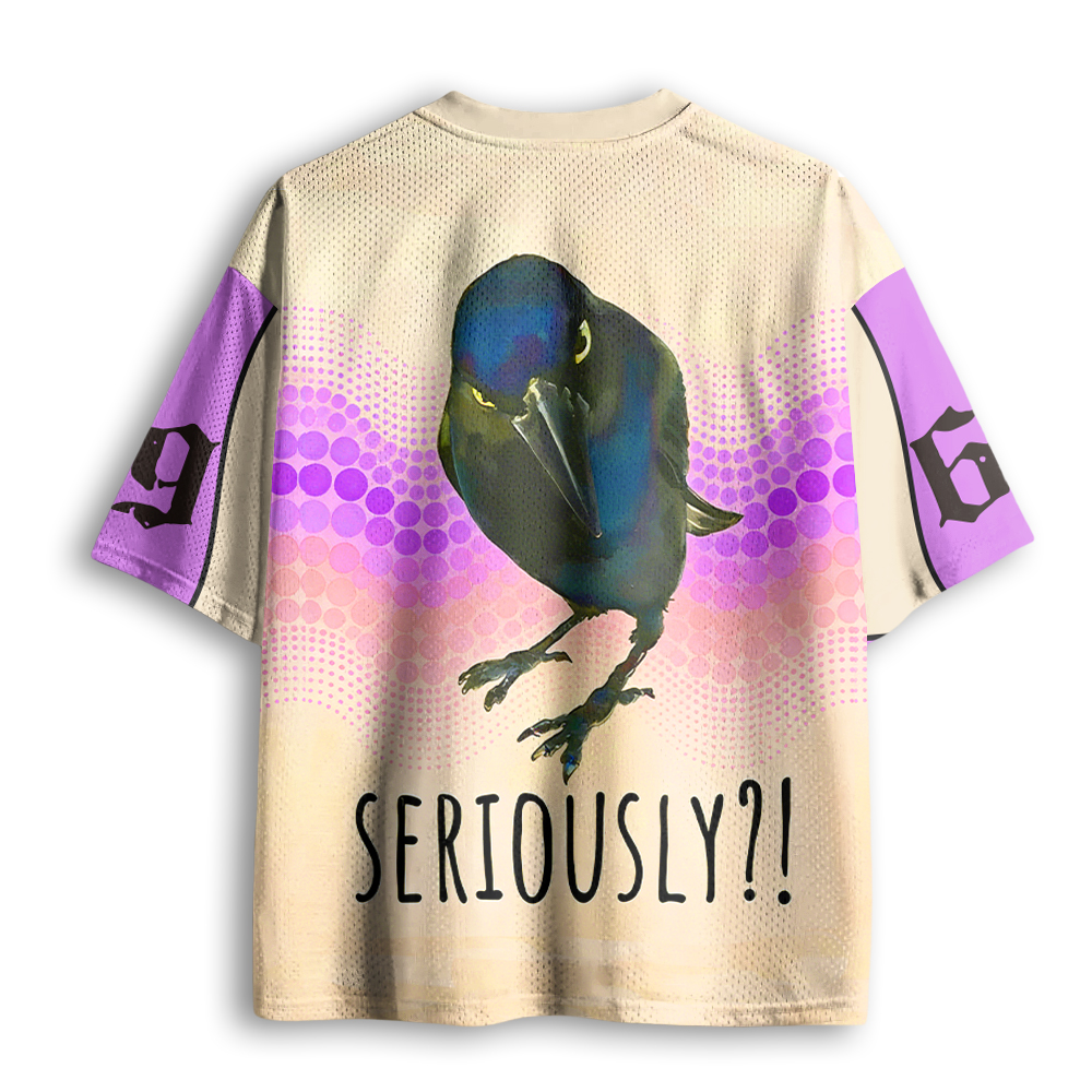 Baddiecat Raven's Question Mesh Jersey