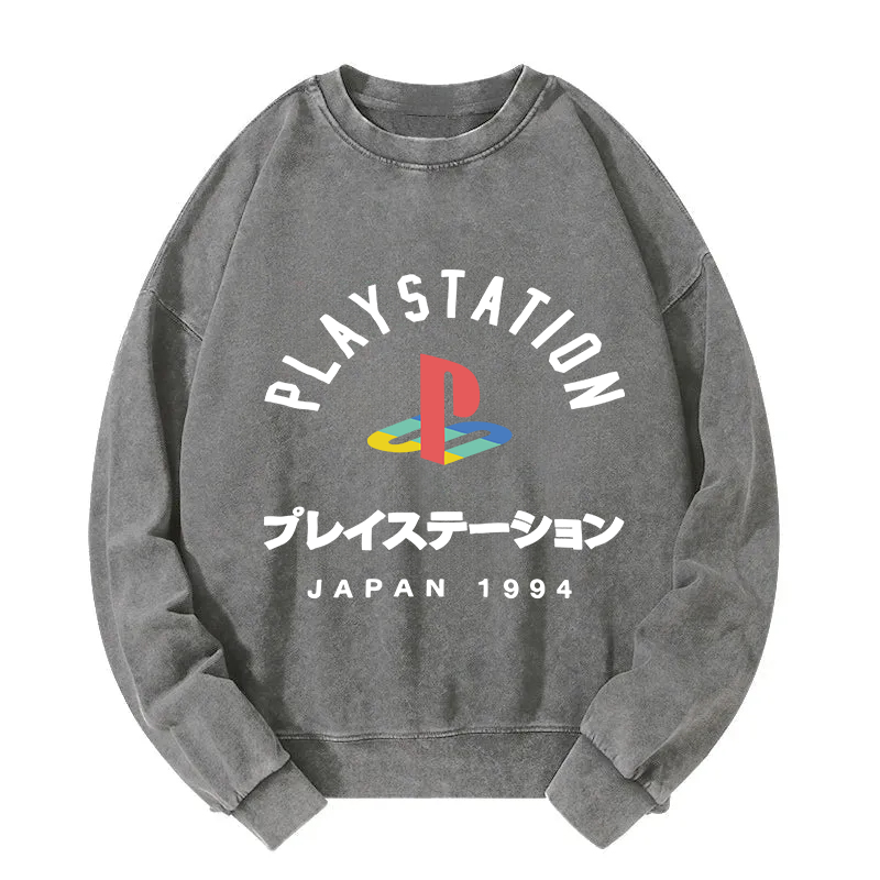 PlayStation Japan Washed Sweatshirt