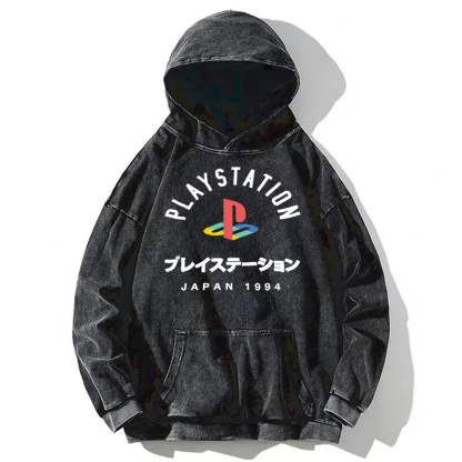 PlayStation Japan Washed Hoodie