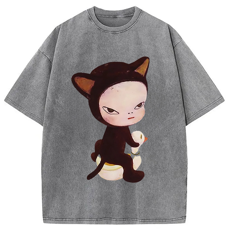 Yoshitomo Nara Washed T-Shirt