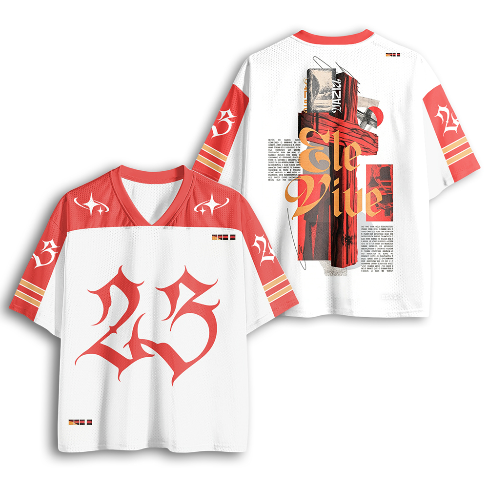 Tokyoviva Jesus lives Mesh Jersey