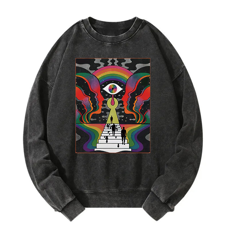 Step Into the Illuminates Washed Sweatshirt