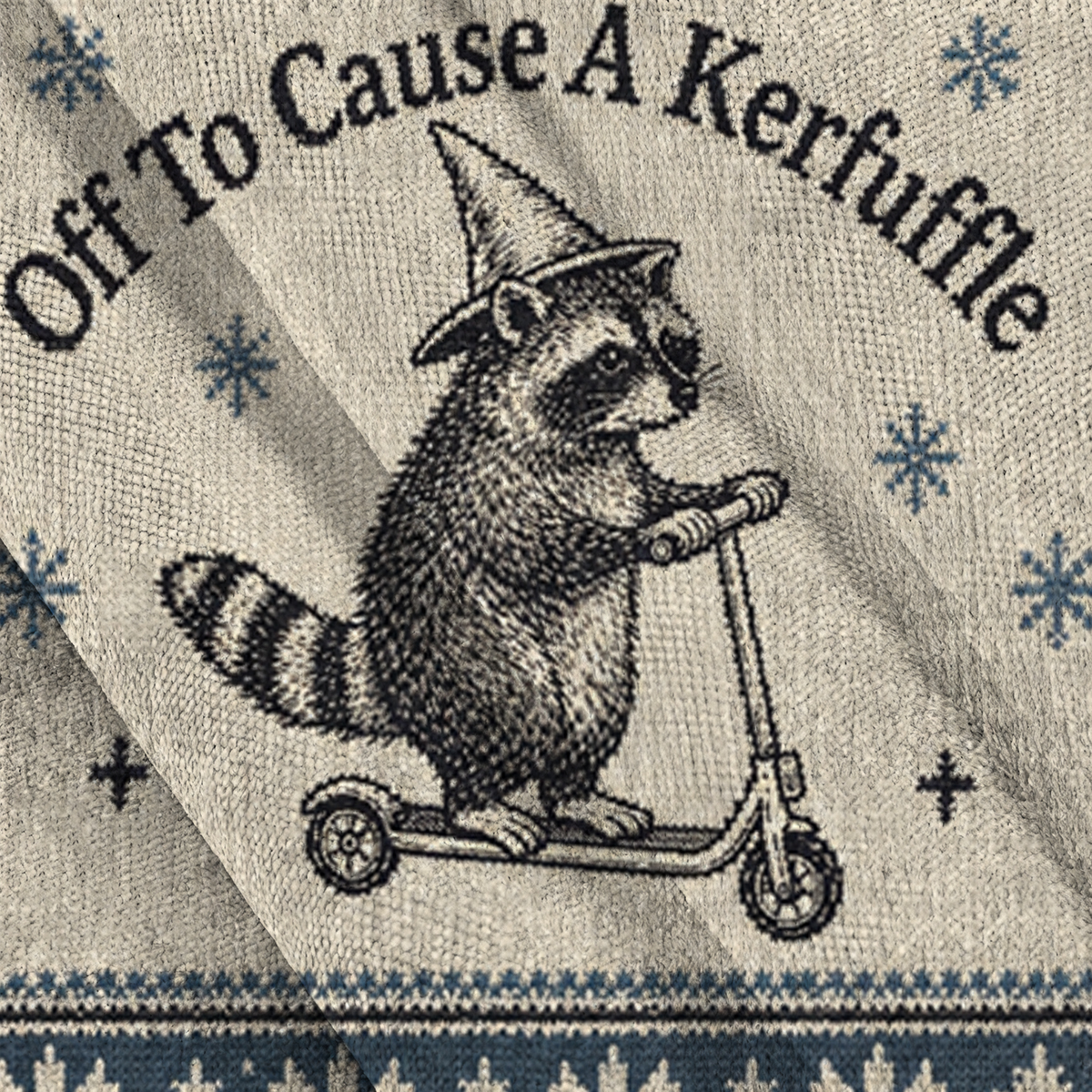 Baddiecat Off To Cause A Kerfuffle Ugly Sweatshirt