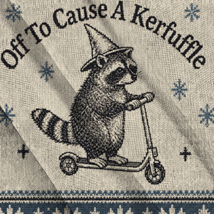 Baddiecat Off To Cause A Kerfuffle Ugly Sweatshirt