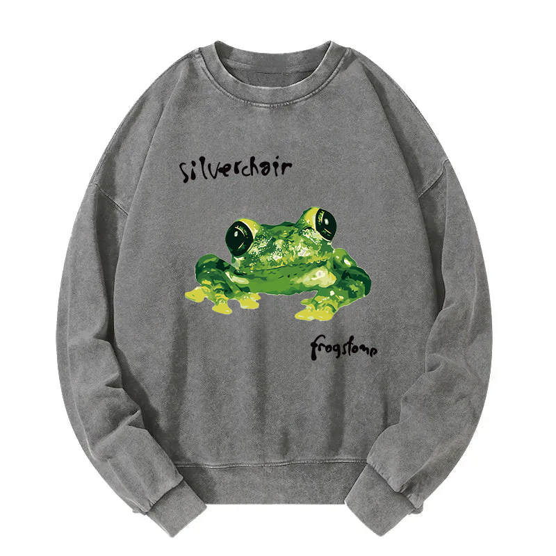 SilverChair Albums Frogstomp Washed Sweatshirt