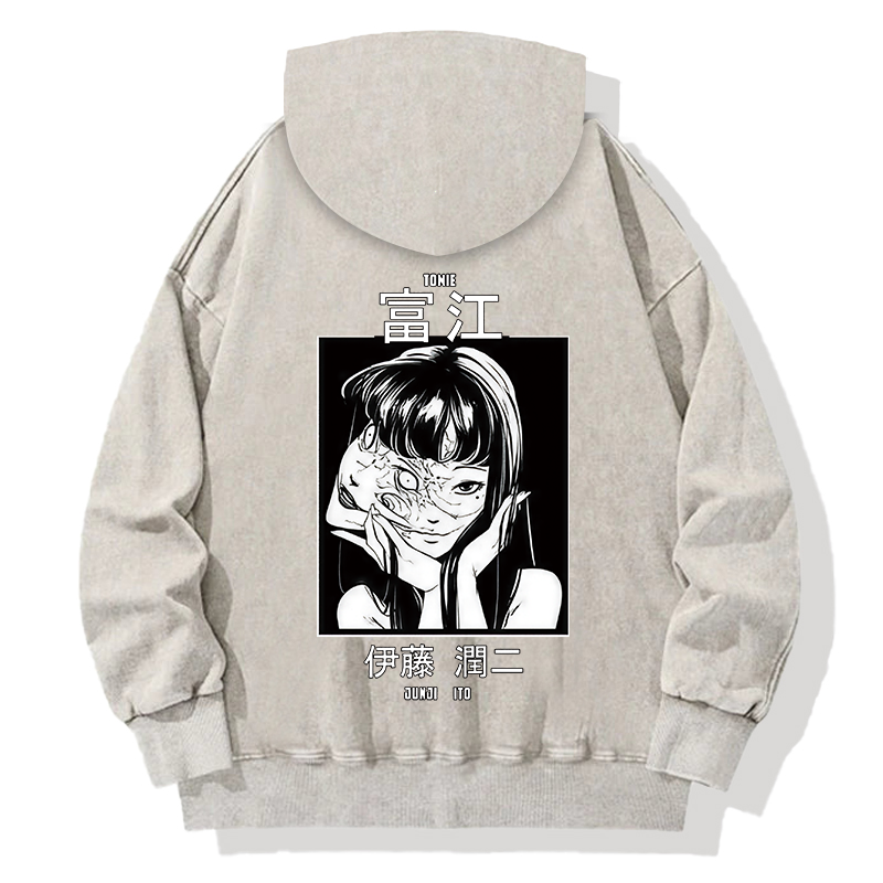 Tomie Japanese Back Washed Hoodie