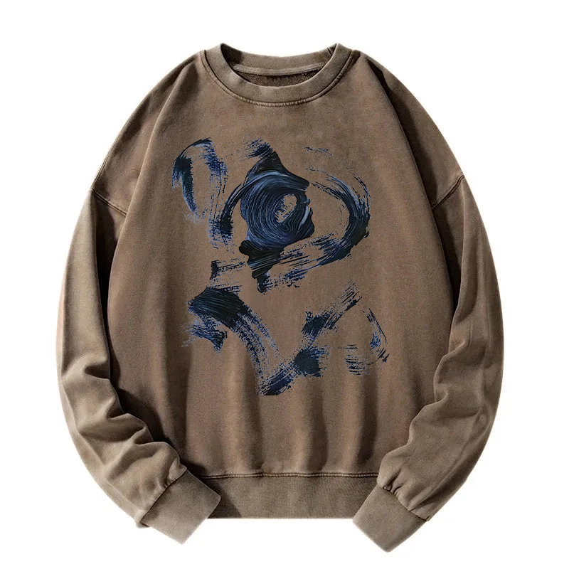 Love Resonances Washed Sweatshirt