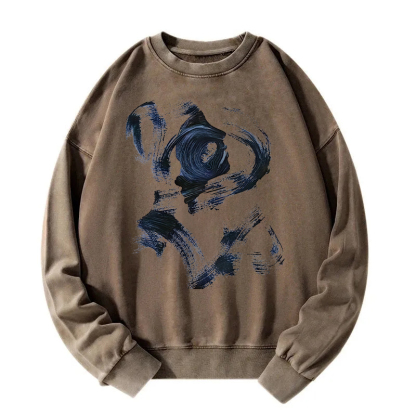Love Resonances Washed Sweatshirt