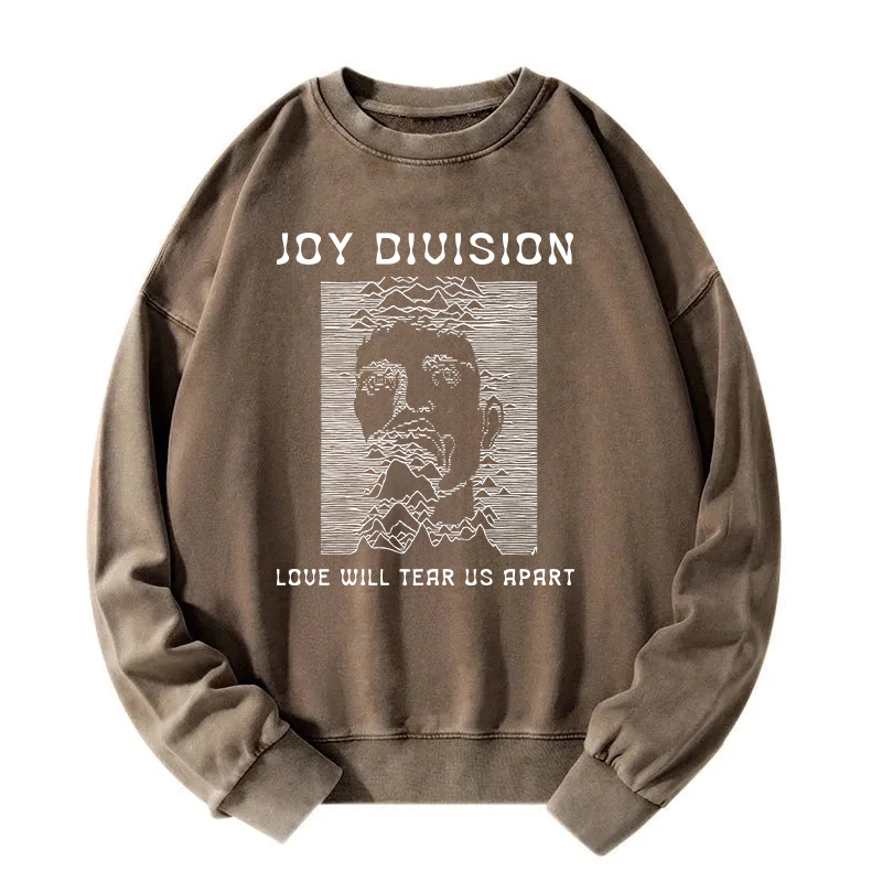 Love Will Tear Us Apart Washed Sweatshirt