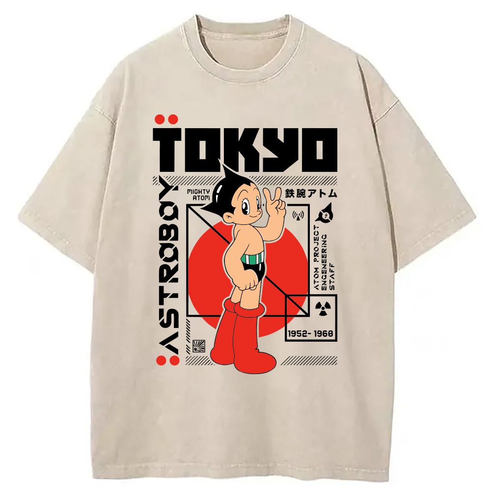 Astro Boy Japanese Washed T-Shirt