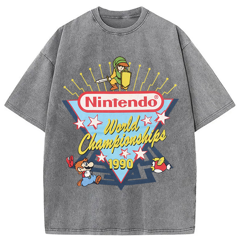 90s Nintendo World Championship Washed T-Shirt