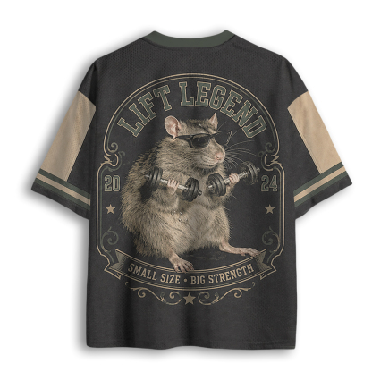 Baddiecat Gym Rat Mesh Jersey