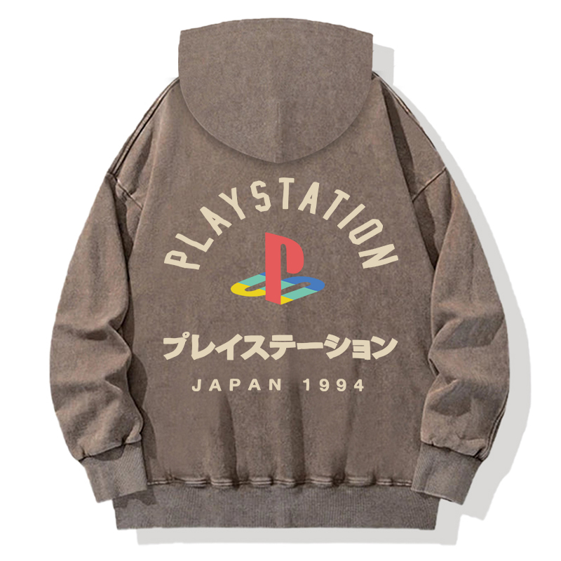 PlayStation Japan Back Washed Hoodie