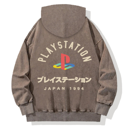 PlayStation Japan Back Washed Hoodie