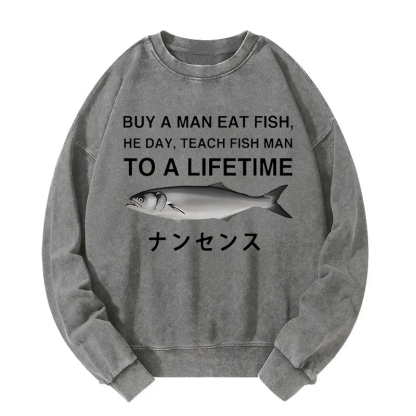 Funny To A Lifetime Washed Sweatshirt