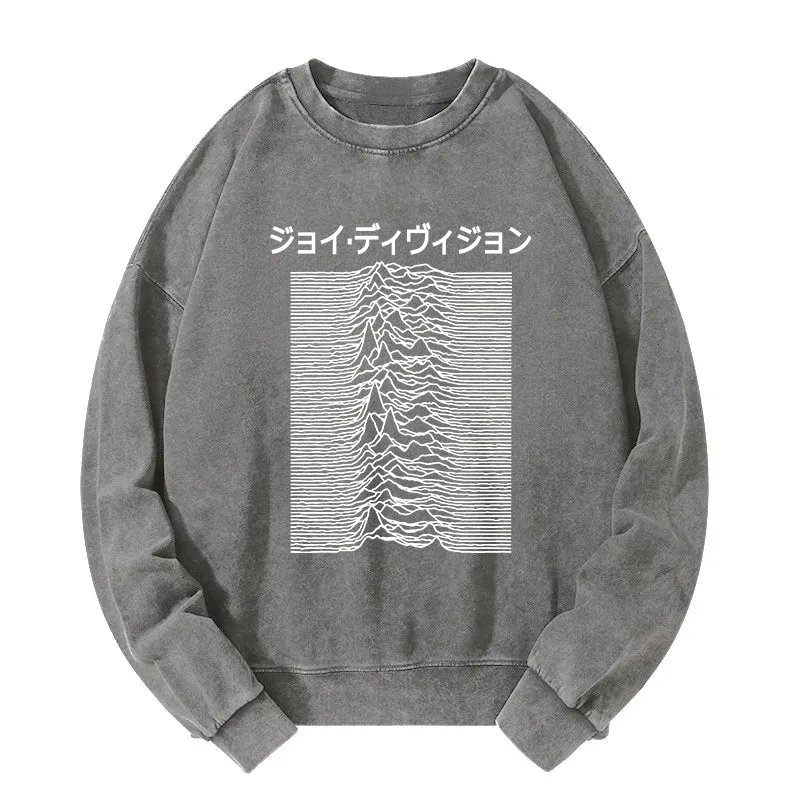 Pleasures Division Japan Ladies Washed Sweatshirt
