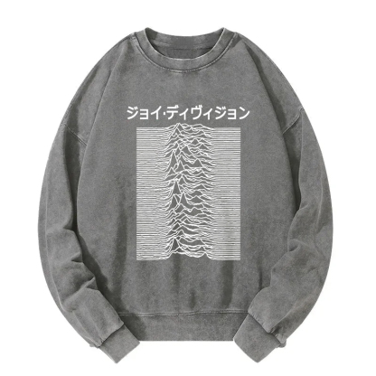 Pleasures Division Japan Ladies Washed Sweatshirt