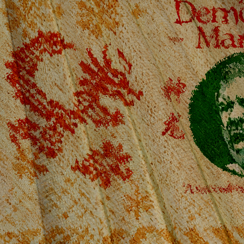 Democracy Manifest Succulent Chinese Meal Retro Christmas Ugly Sweatshirt