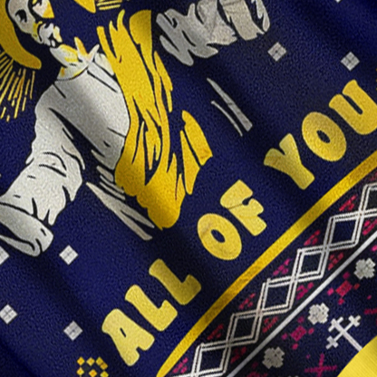 Baddiecat Disappointments All Of You Christmas Ugly Sweatshirt