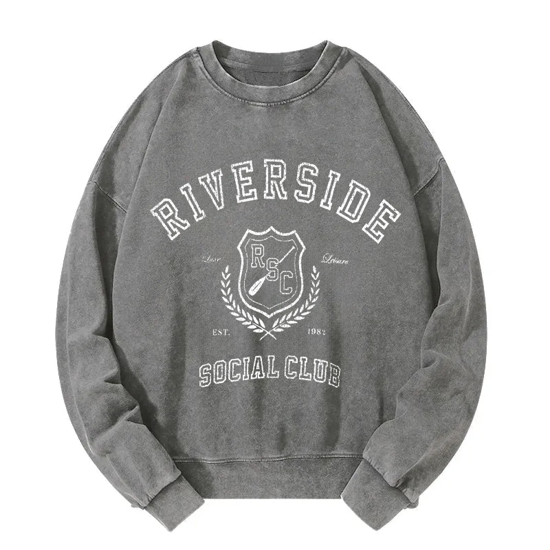 Riverside Social Club Washed Sweatshirt