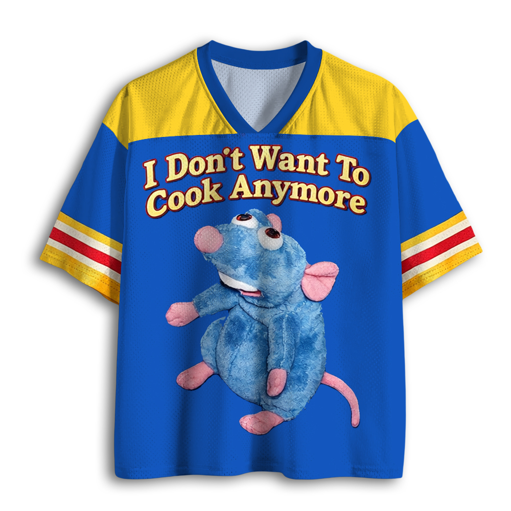 Tokyoviva I Don't Want To Cook Anymore Mesh Jersey