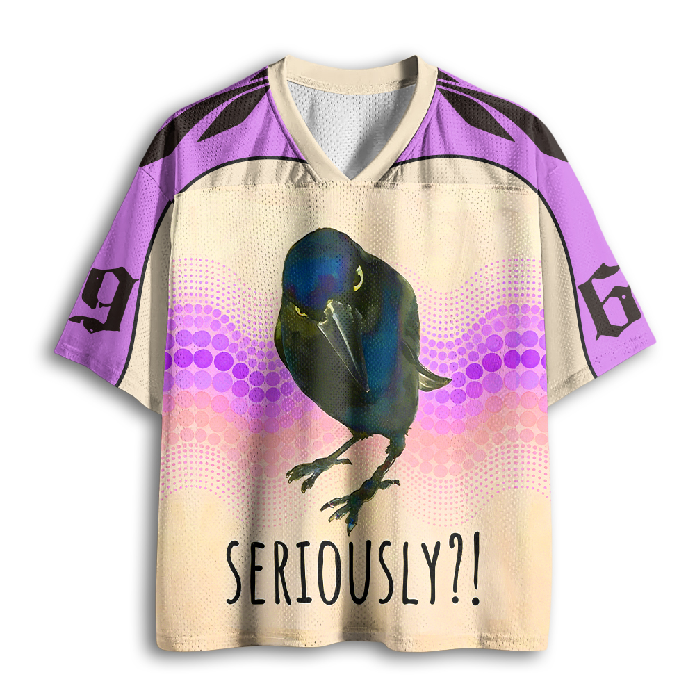Baddiecat Raven's Question Mesh Jersey