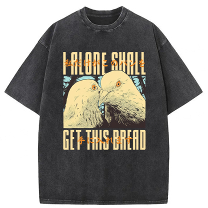 Tokyoviva Japanese Get This Bread Pigeon Washed T-shirt