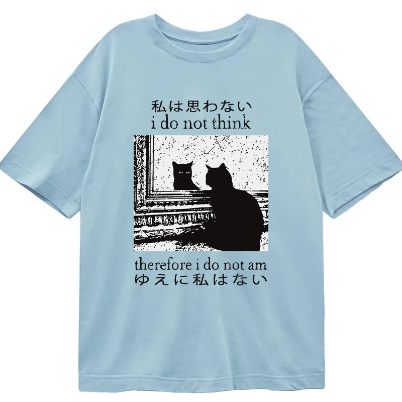 Thinking Cat Classic T-Shirt