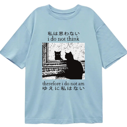 Thinking Cat Classic T-Shirt
