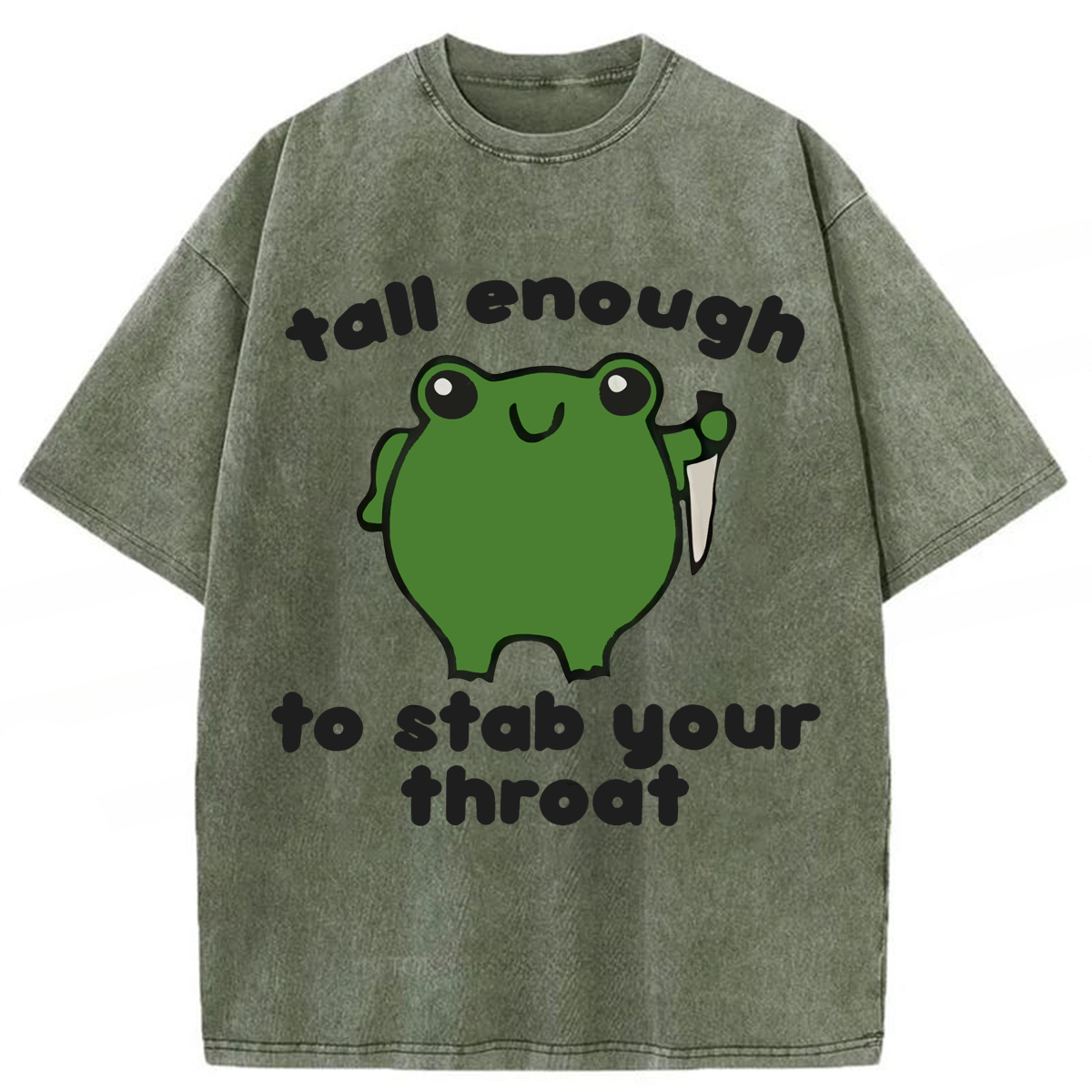 Tokyoviva Frog Stab Your Throat Washed T-shirt