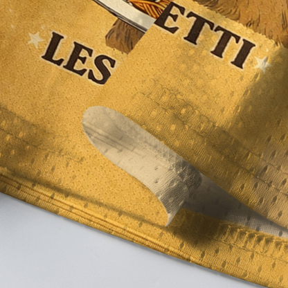 Baddiecat Capybara Eating Pasta Mesh Jersey