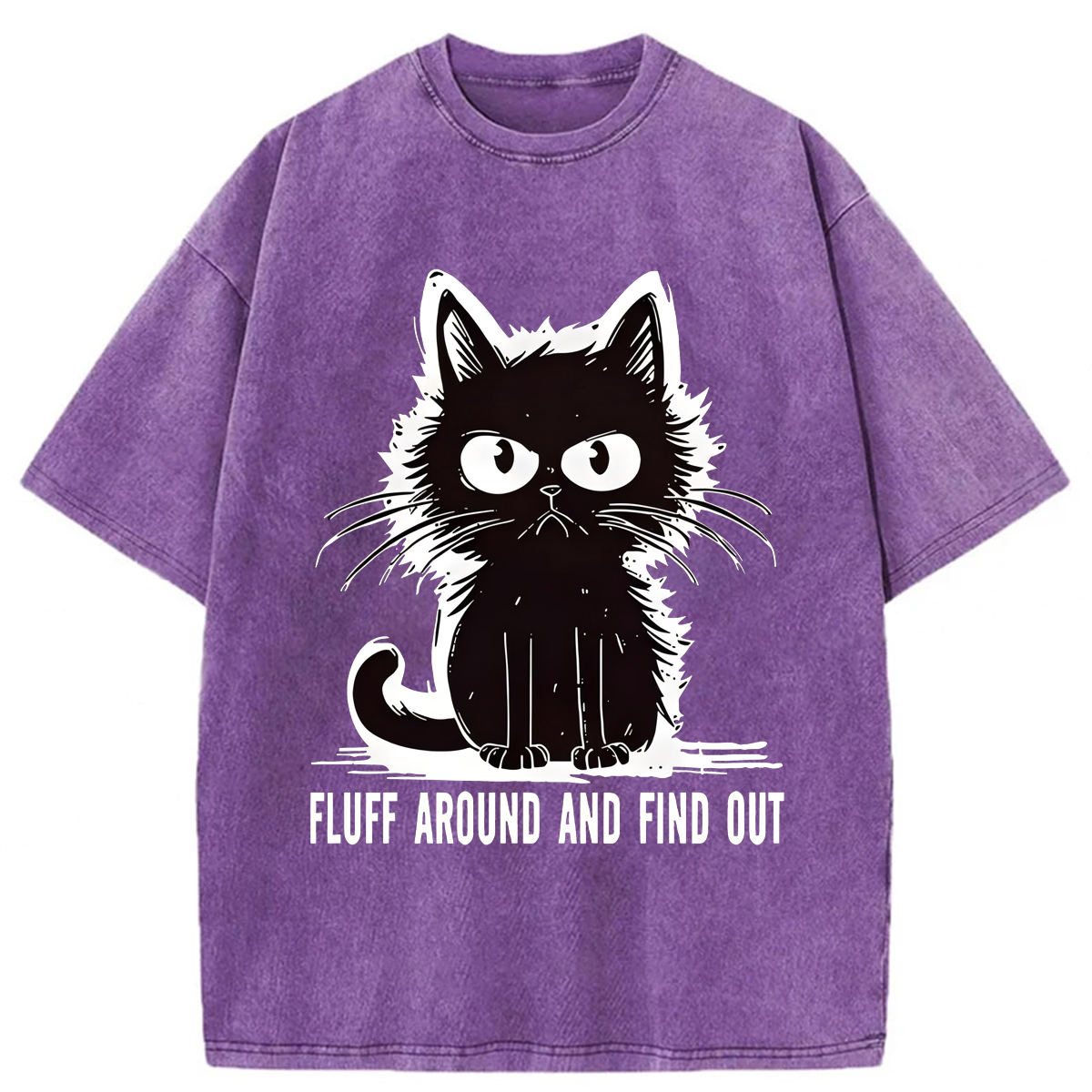 Tokyoviva Fluff Around And Find Out Washed T-shirt