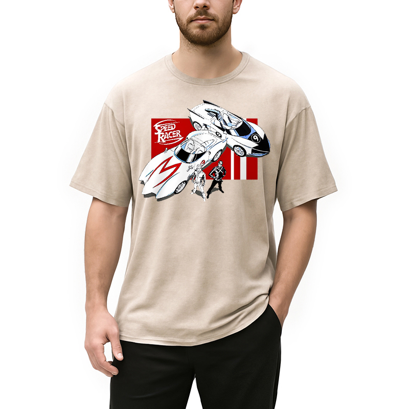 Speed Racer Vintage Japanese Washed T-Shirt