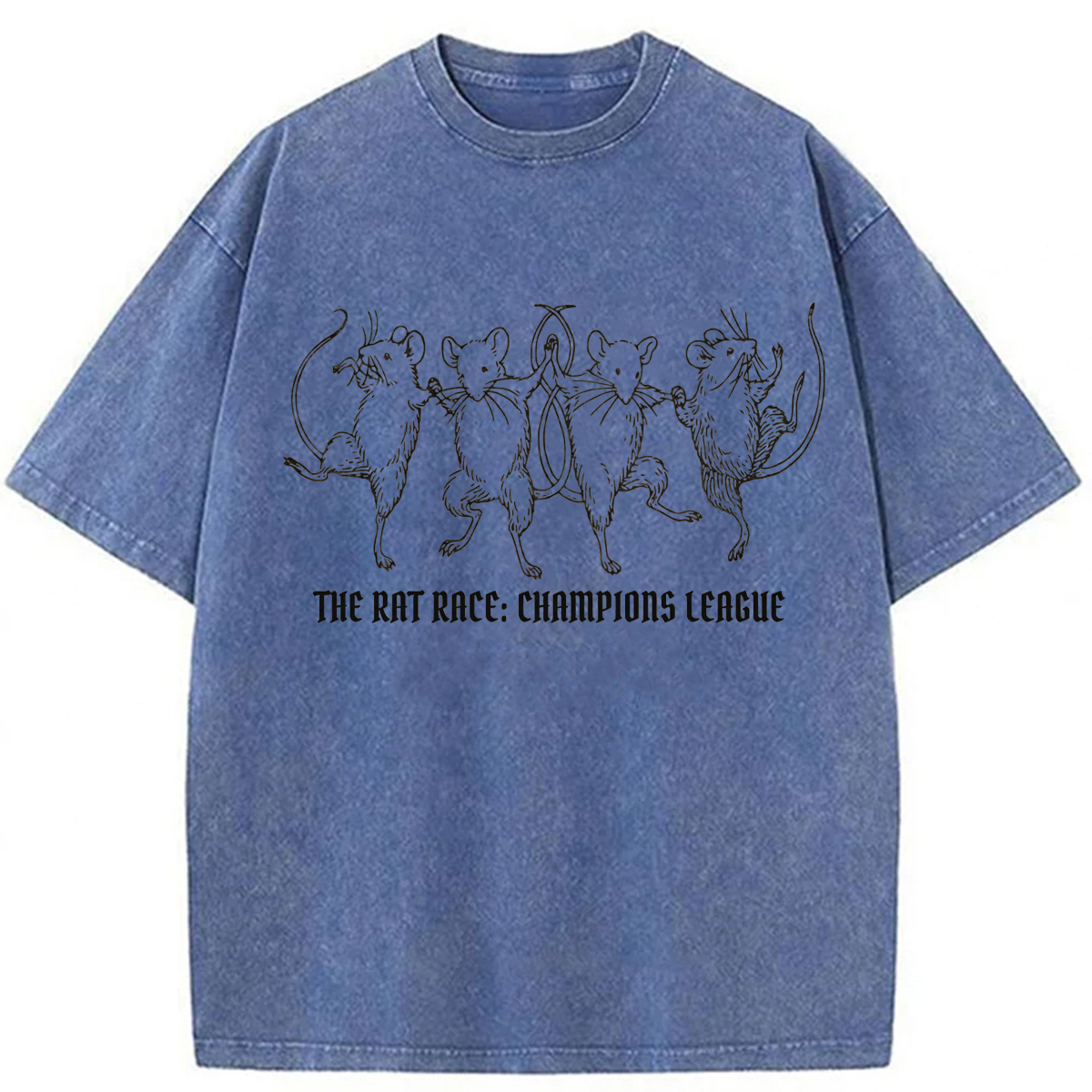 Tokyoviva Dancing Rats Washed T-shirt