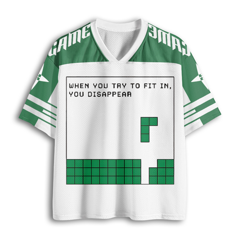 Baddiecat Be Your Unique Self Mesh Jersey